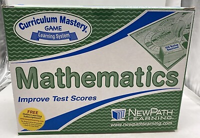 #ad New Path Learning Curriculum Mastery Game Learning System Mathematics Grade 6 $62.00