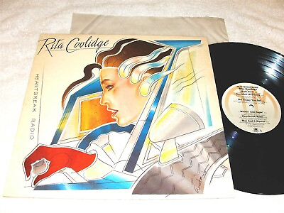 #ad Rita Coolidge quot;Heartbreak Radioquot; 1981 Rock LP Nice EX Aamp;M #SP 3727 $4.95