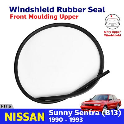 #ad Front Windshield Upper Molding Rubber Fits Nissan Sunny Sentra B13 Sedan 1990 93 $29.97