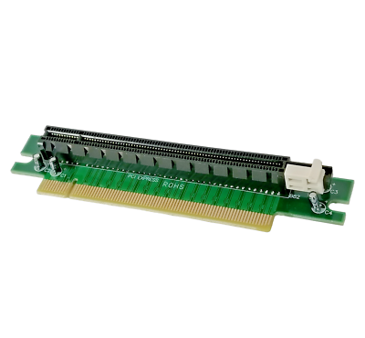#ad PCI E Express 16X 90 Degree Adapter Riser Card for 1U Computer Server Chassis $8.28