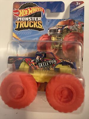 #ad NEW Hot Wheels Mini Monster Trucks Mattel The 909 Skeleton 2023 1:72 Scale VHTF $8.49