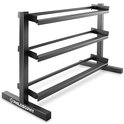 #ad 3 Tier Dumbbell Weight Rack Heavy Duty $214.99