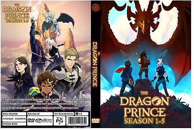#ad The Dragon Prince Animated Series Season 1 5 Episodes 1 45 English Audio $49.99