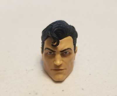 #ad McFarlane DC Rebirth Superman Clark Kent Male Head For Custom Fodder 7quot; Scale $14.99