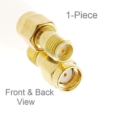 #ad RP SMA Male to RP SMA Female Pin Saver Gold Plated Adapter CablesOnline RF S107 $5.95