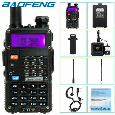 #ad BAOFENG BF F8HP 8W TRI POWER TWO WAY HAM RADIOS WALKIE TALKIE WITH ACCESSORIE US $46.99