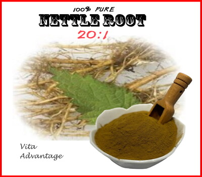 #ad 100% Pure Nettle Root High Potency 20:1 Extract Powder Testosterone Booster 50g $15.25