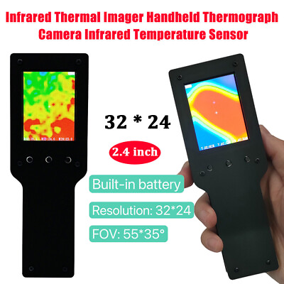 #ad 2.4#x27;#x27; Handheld Infrared Thermal Imager Visible Light Camera Temperature Detector $83.71
