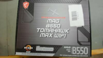 #ad #ad MSI MAG B550 Tomahawk MAX WiFi Gaming Motherboard AMD AM4 DDR4 PCIe. . $139.99