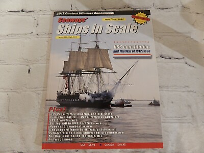 #ad Seaway#x27;s Ships in Scale Magazine 2012 Volume XXIII Number 6 $2.40