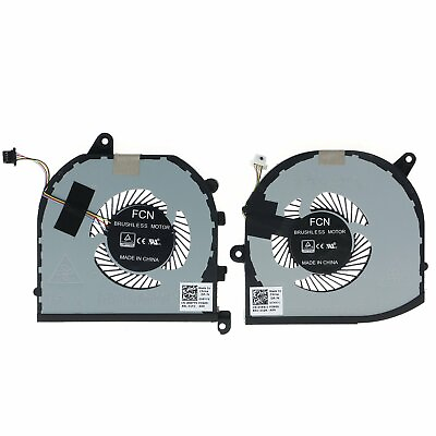 NEW CPUGPU Cooling Fan Set For Dell XPS 15 7590 DELL Precision 5540 F01PX V9H8N $28.99