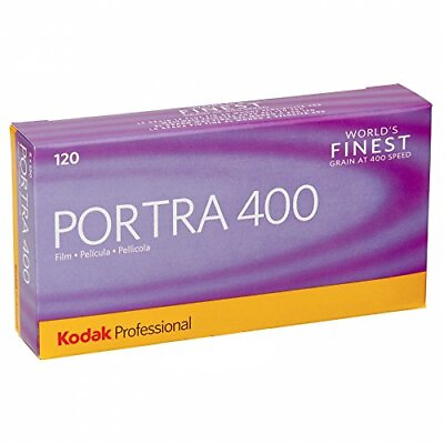 #ad Kodak Professional Portra 400 Color Negative Film 120 Roll Film 5 Pack $70.00