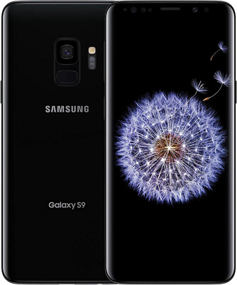 #ad Samsung Galaxy S9 Fully Unlocked Black 64 GB 5.8 in Grade B SM G960 $107.99