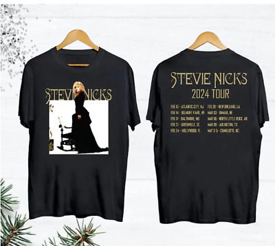 #ad Stevie Nicks 2024 Live In Concert T Shirt Stevie Nicks Fan Gifts $22.85