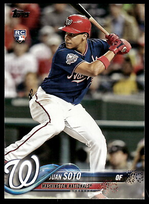 #ad 2018 Topps Update Juan Soto #US300 Rookie Card RC $19.99