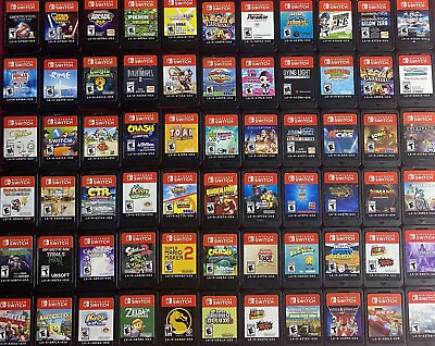Nintendo Switch Game Lot You Choose Game Many Titles Buy More and Save $44.49