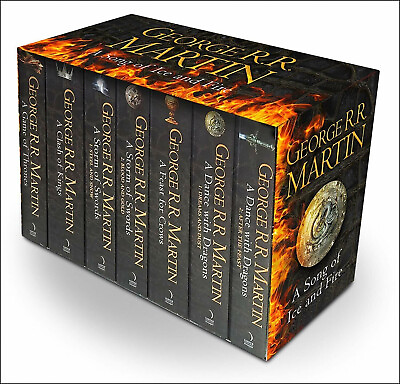 #ad Game of Thrones : A Song of Ice and Fire 7 Books Box Set By George R R Martin $59.79