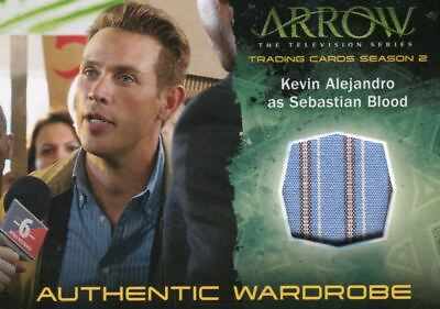 #ad Arrow Season 2 Kevin Alejandro as Sebastian Blood Costume Card M19 $20.95