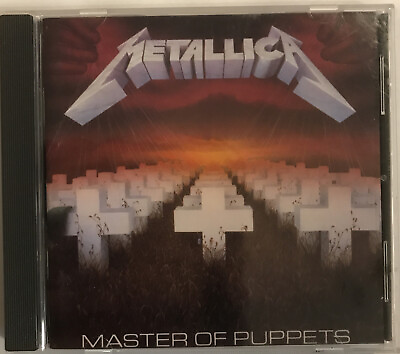 #ad Metallica – Master Of Puppets CD 1986 Elektra – 9 60439 2 ORIGINAL PRESS $24.95