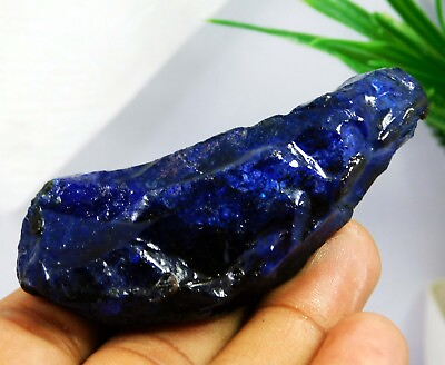 #ad 271.55 Ct Natural Blue Tanzanite Rough AAA Loose Gemstone Certified $32.55