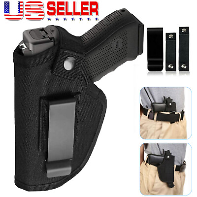 #ad Universal Tactical Concealed Carry Left Right Hand IWB OWB Gun Holster Pistol US $6.89