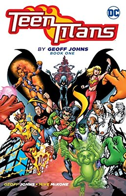 #ad TEEN TITANS BY GEOFF JOHNS BOOK ONE *Excellent Condition* $51.95