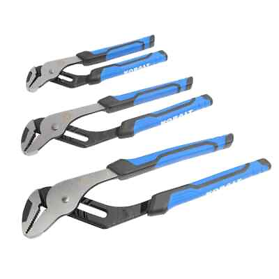 #ad TOUNGE GROOVE JOINT PLIER SET 3 pack 8 in 10 in 12 in Channel Lock Pliers $39.95