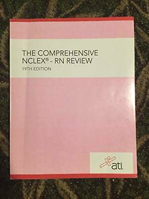 #ad THE COMPREHENSIVE NCLEX RN REVIEW 19TH EDITION Textbook Binding GOOD $25.98