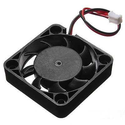 #ad 12V 2 Pin 40mm Computer Cooler Small Cooling Fan PC Black F Heat sink Tide $2.99
