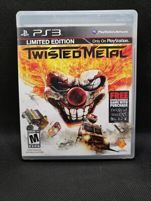 #ad Twisted Metal Game for Sony PlayStation 3 PS3 Complete $24.29