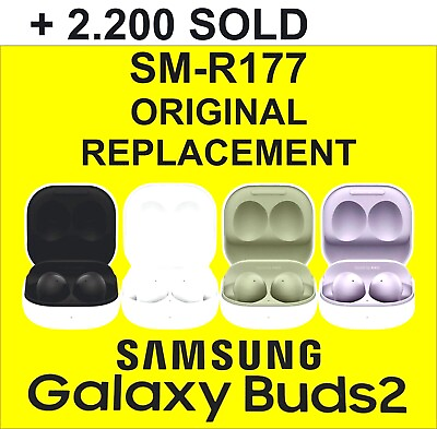 #ad Samsung Galaxy Buds 2 Buds2 Left or Right Earbud or Case Replacement SM R177 $19.85