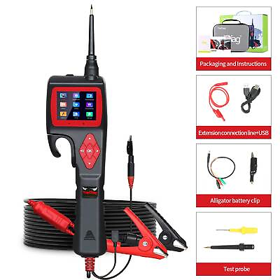 #ad TopDiag P200 SMART HOOK Power Tester Probe Circuit Analyzer Injector 9V 30V $115.00