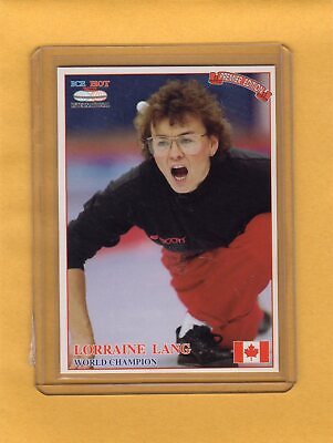 #ad 1993 Ice Hot International Curling Card #46 Lorraine Lang Canada C $5.00