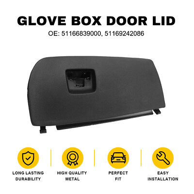 #ad Dash Glove Box Door Lid For X3 BMW X4 F25 F26 2011 2018 Black 51166839000 $62.99