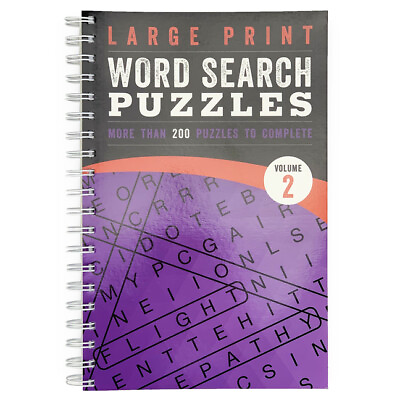 #ad Large Print Word Search Puzzles: Volume 2 $10.05