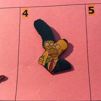 #ad Pin#x27;s Folies ❤️ Vintage The Simpsons Enamel pin Matt Groening EUR 7.90
