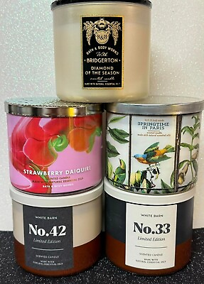 #ad Bath and Body Works 3 Wick Candle 115 Scents To Choose From Fast Shipping $1.79