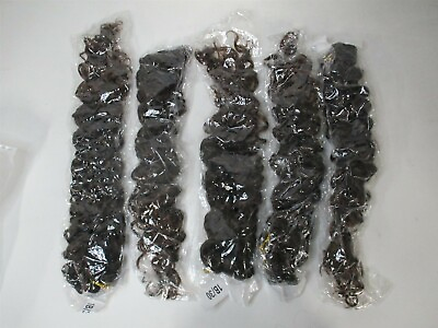 #ad 16 inch Brown Red Long Way Curly Hair Pack of 5 $29.95