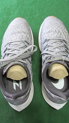#ad Nike Zoom Pegasus 36 Running Shoes Womens Size 8.5 Grey Black Sneakers $24.95