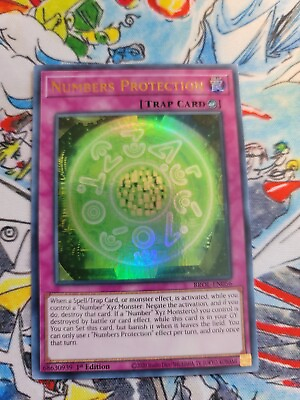 #ad YuGioh Numbers Protection NM 1st Ed. BROL EN056 Ultra Rare Card $0.99