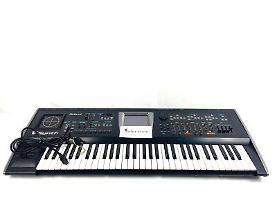 #ad Roland V Synth Synthesizer Workstation Keyboard USED Tested Working From JAPAN $950.00