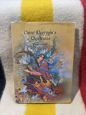 #ad Omar Khayyam#x27;s Quatrains in English and Persian Hardcover $150.00