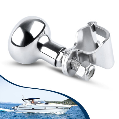 #ad Boat Yacht Grip Knob Turning Helper Steering Wheel Power Handle Ball for Marine $19.29