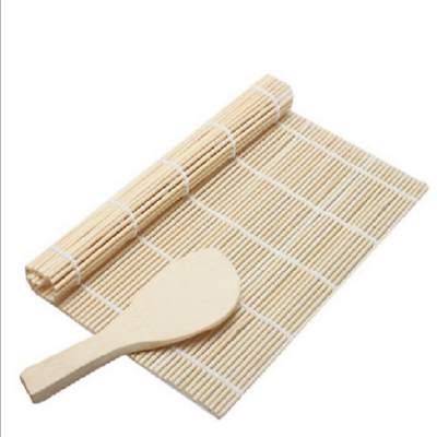 #ad Kitchen Tool Sushi Maker Kit Rice Roll Mold DIY Mould Roller Mat Rice Paddle Set $6.15