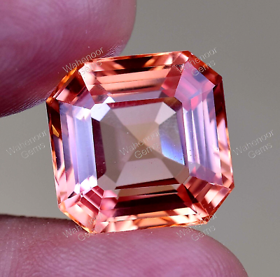 #ad #ad Natural imperial Topaz 20.60 Ct Asscher Stunning Unheated AGL Certified Gemstone $53.90