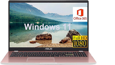 #ad ASUS Newest Vivobook 15.6 FHD Laptop Intel Pentium N60004GB RAM128GB eMMC $228.88