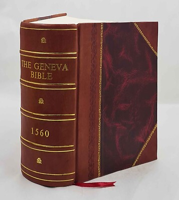 #ad The Geneva Bible 1560 by God LEATHER BOUND $173.45