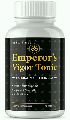 #ad #ad Emperor#x27;s Vigor Tonic All Natural Dietary Supplement to Improve Performance 60ct $19.95