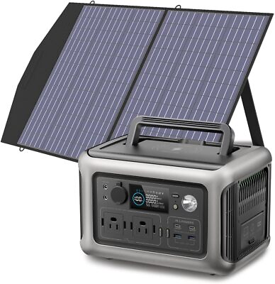 #ad #ad ALLPOWERS R600 600W Solar Generator with 100W Solar Panel for outdoor camping $271.20
