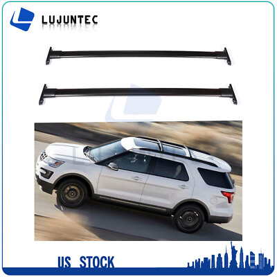 #ad Alloy For 2011 2015 Ford Explorer Luggage Carrier Bar LUGGAE Aluminum US Stock $58.69